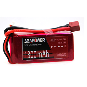 AGA POWER Graphene 1300mAh 11.1V 75C 3S1P