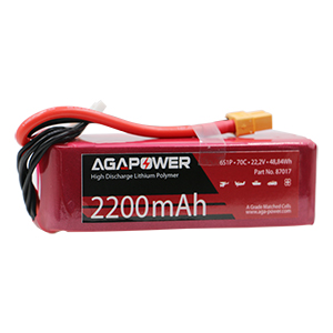 AGA POWER 2200mAh 22.2V 70C 6S1P