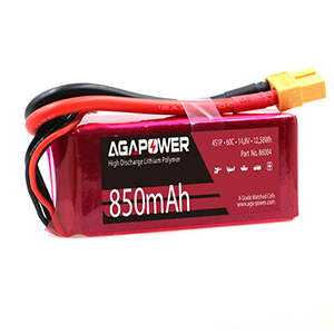 AGA POWER 850mAh 14.8V 60C 4S1P