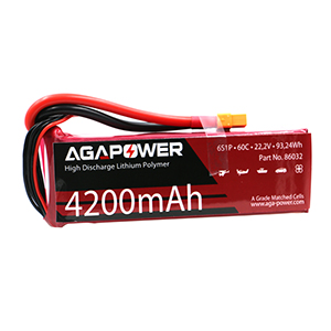 AGA POWER 4200mAh 22.2V 60C 6S1P 