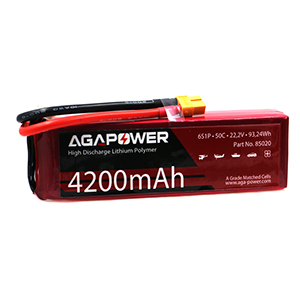 AGA POWER 4200mAh 22.2V 50C 6S1P