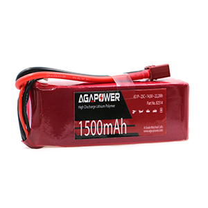 AGA POWER 1500mAh 14.8V 25C 4S1P