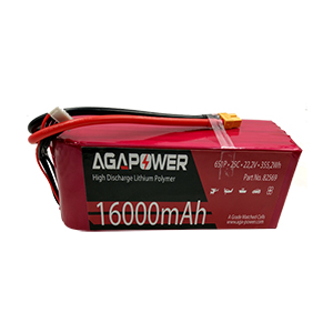 AGA POWER 16000mAh 22.2V 25C 6S1P