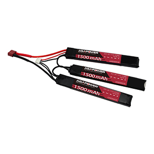 AGAPOWER 25C 3S 1500mAh 11.1V Lipo Stick battery for Airsoft